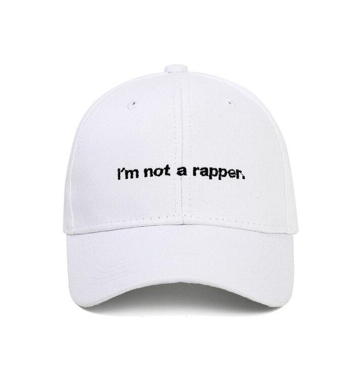 I'M NOT A RAPPER.