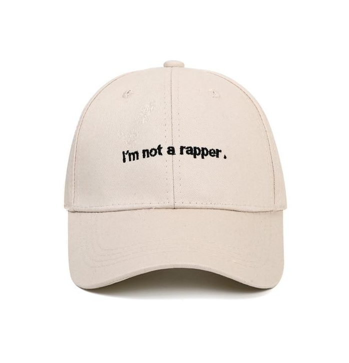 I'M NOT A RAPPER.